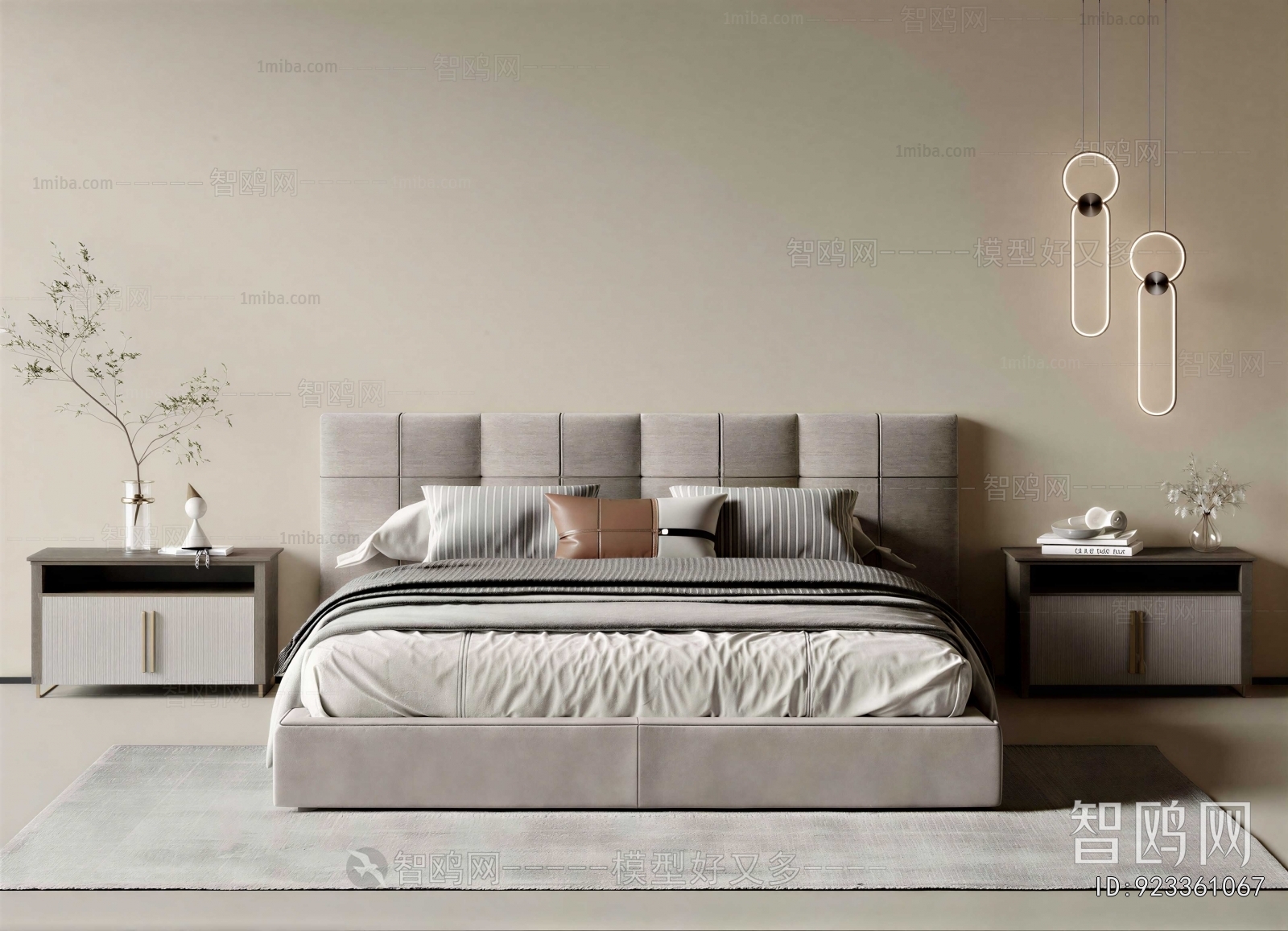 Modern Double Bed