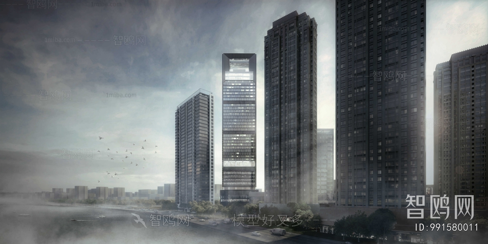 Modern Appearance Of Commercial Building