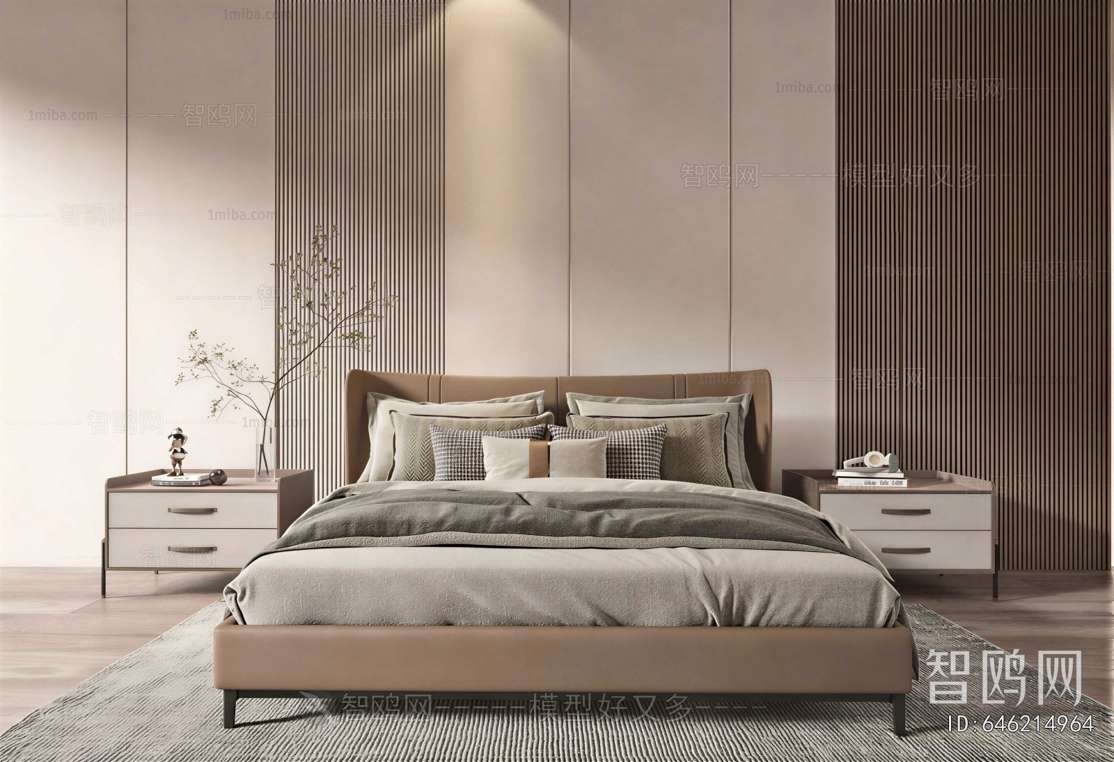 Modern Double Bed