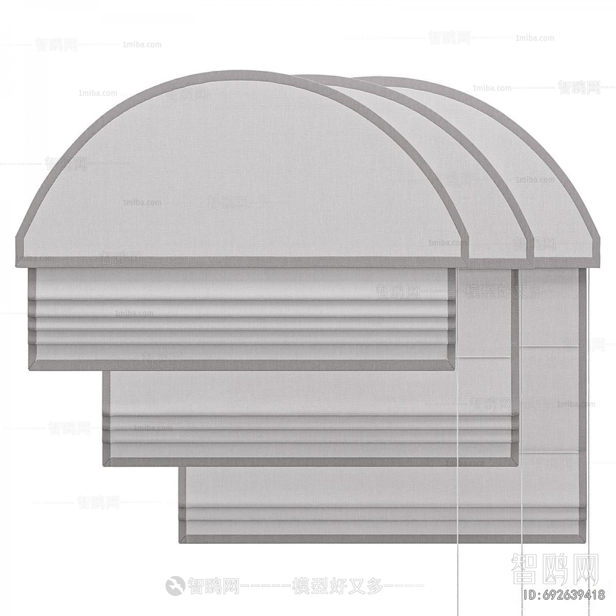 Modern Roman Curtain
