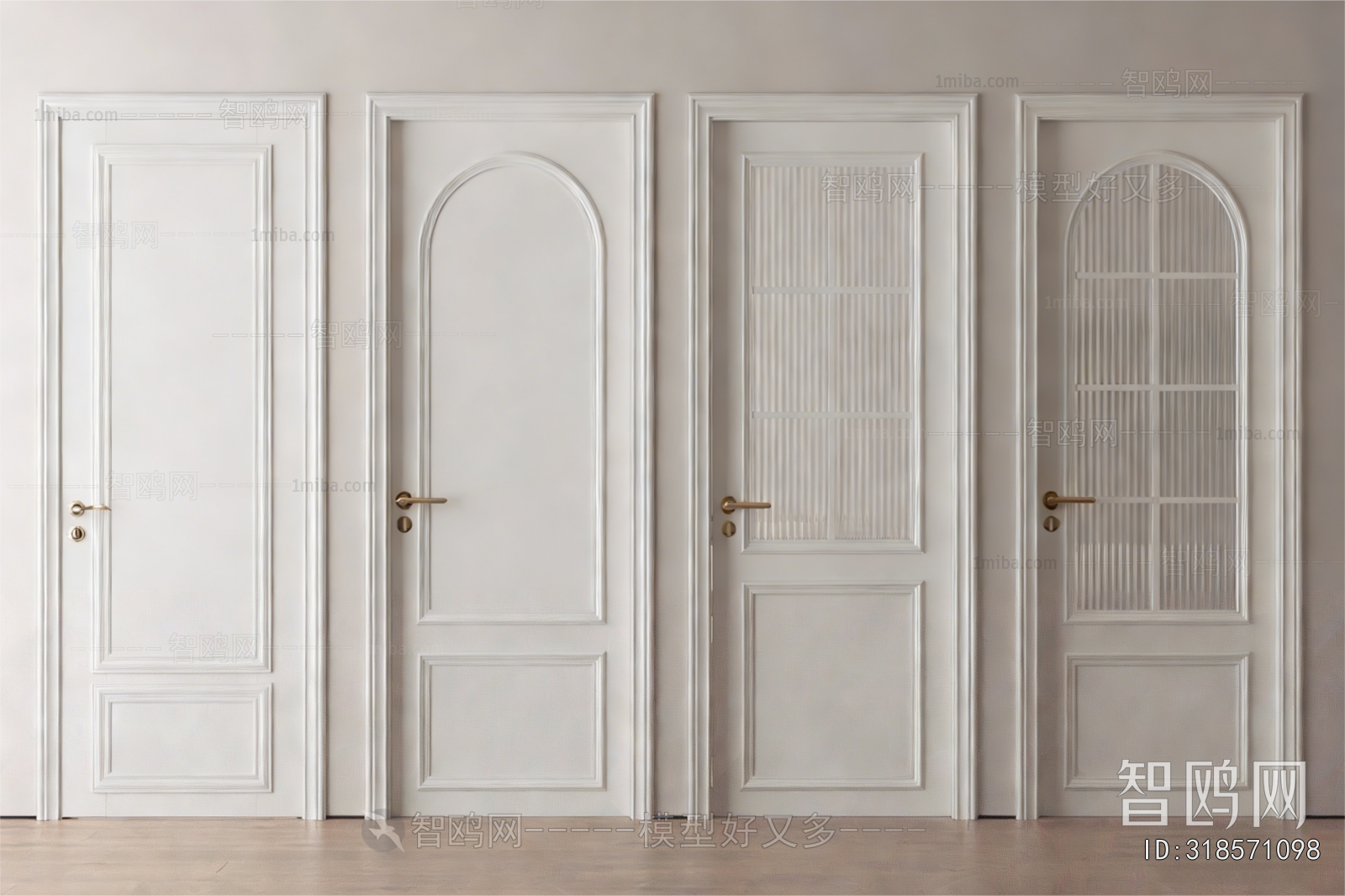 French Style Single Door