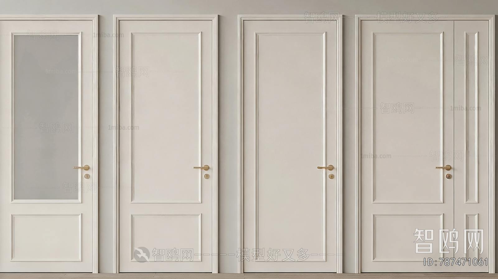 French Style Single Door