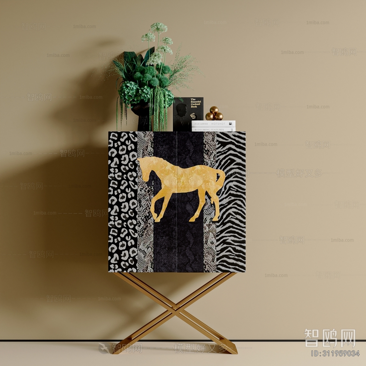 Modern Entrance Cabinet