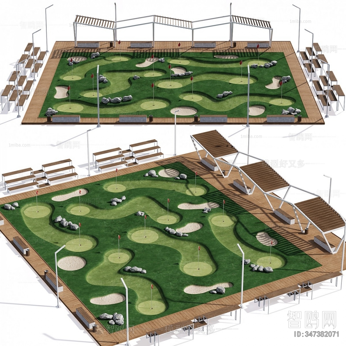 Modern Outdoor Sports Stadium