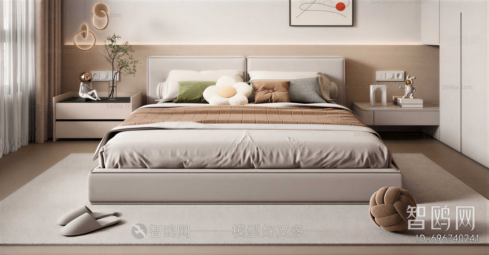 Modern Double Bed
