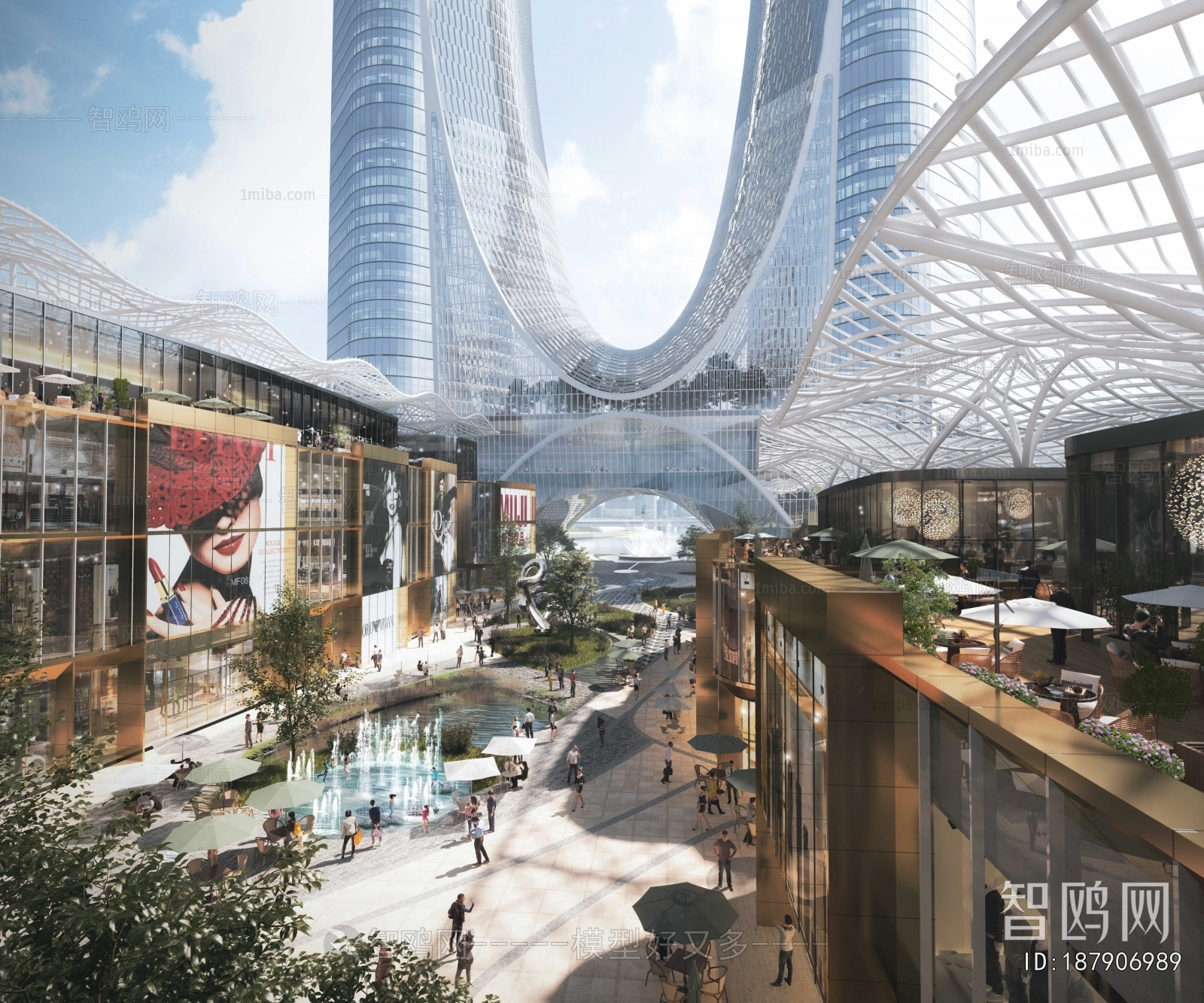 Modern Shopping Mall