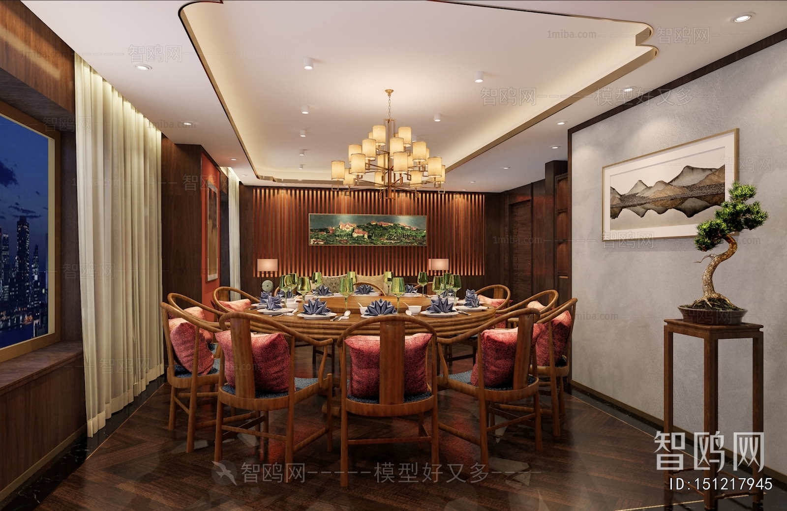 New Chinese Style Restaurant Box
