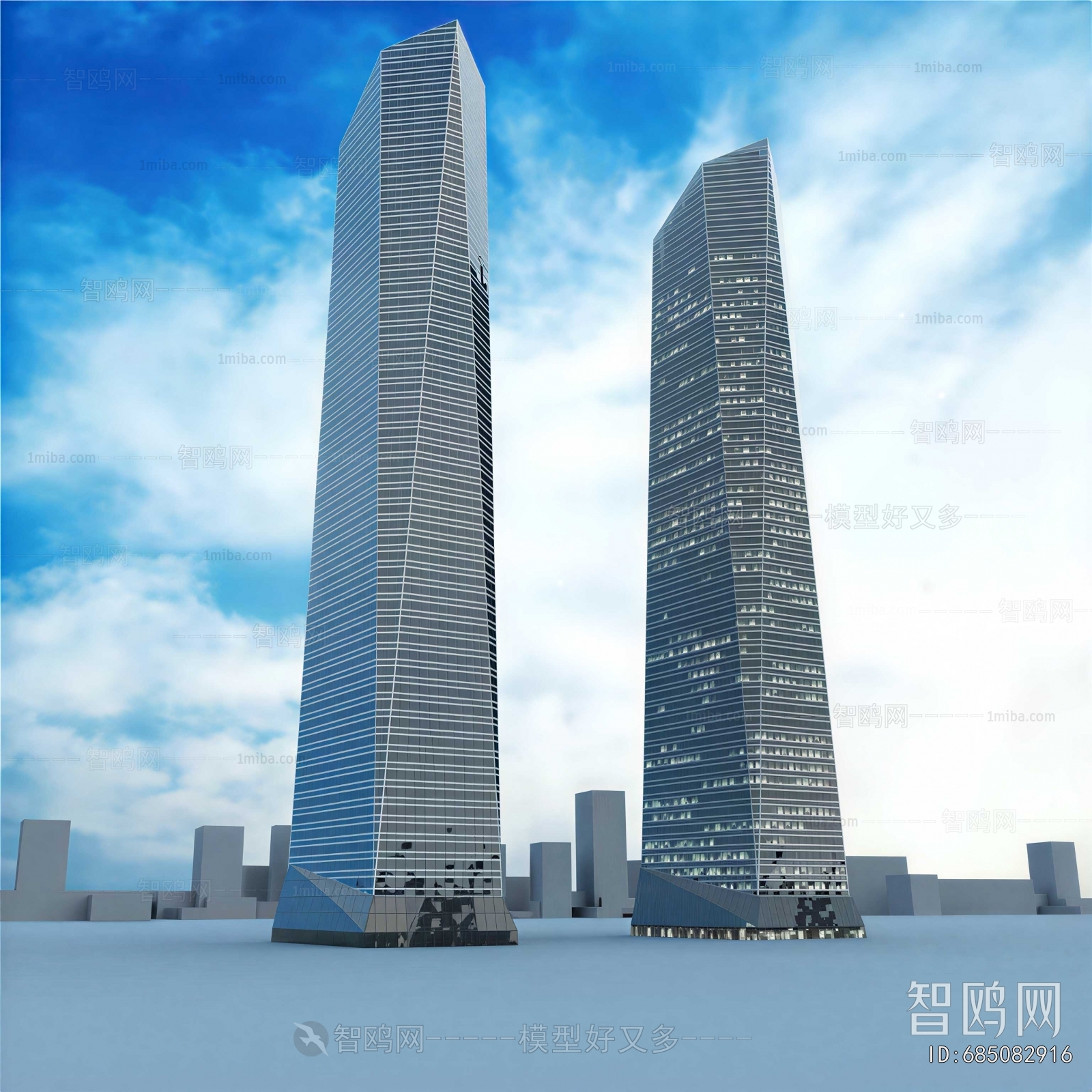 Modern Appearance Of Commercial Building