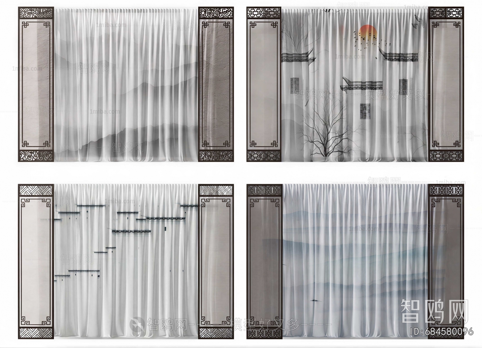 New Chinese Style The Curtain