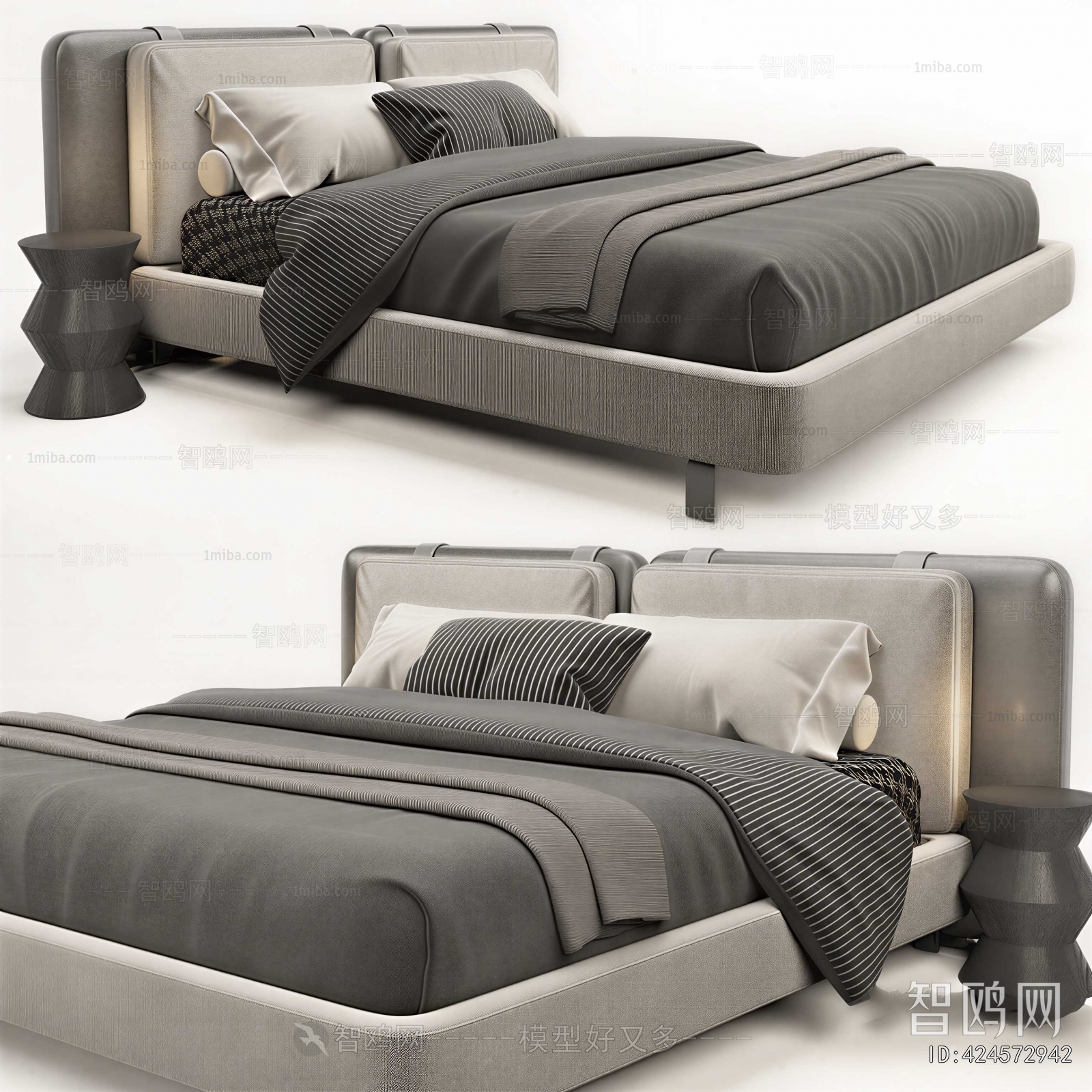 Modern Double Bed