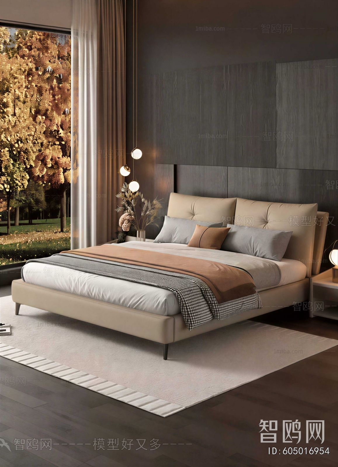 Modern Double Bed