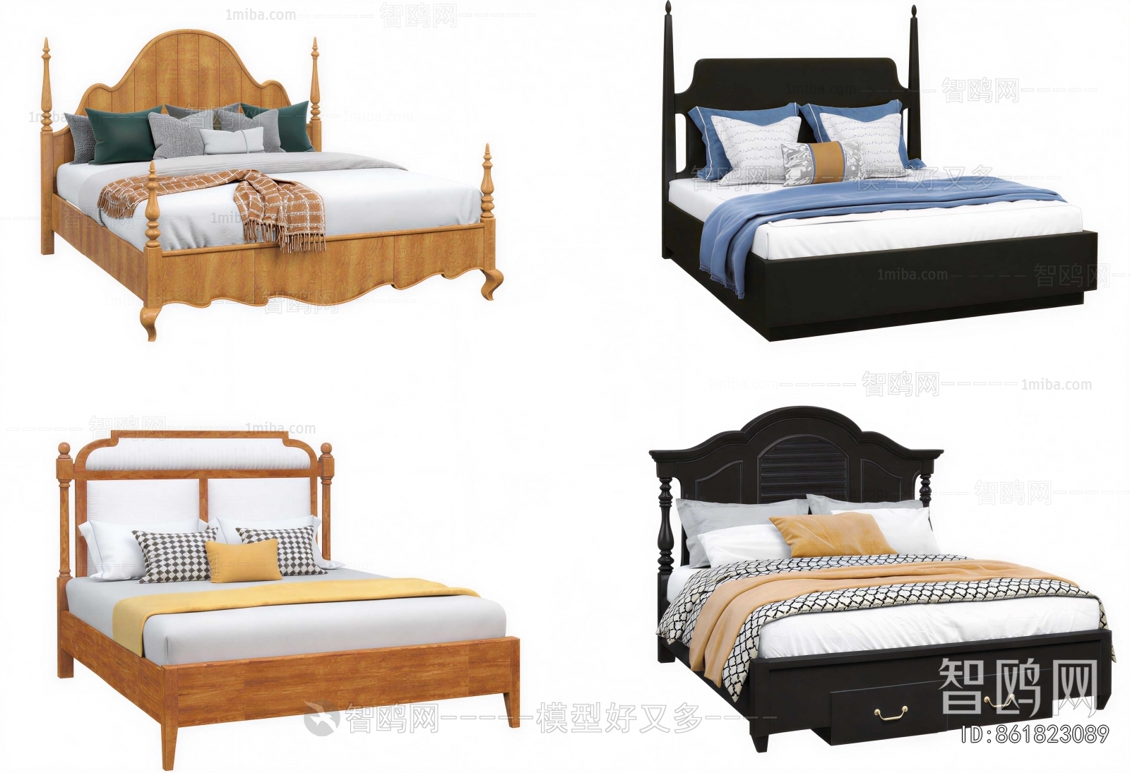 Modern Double Bed