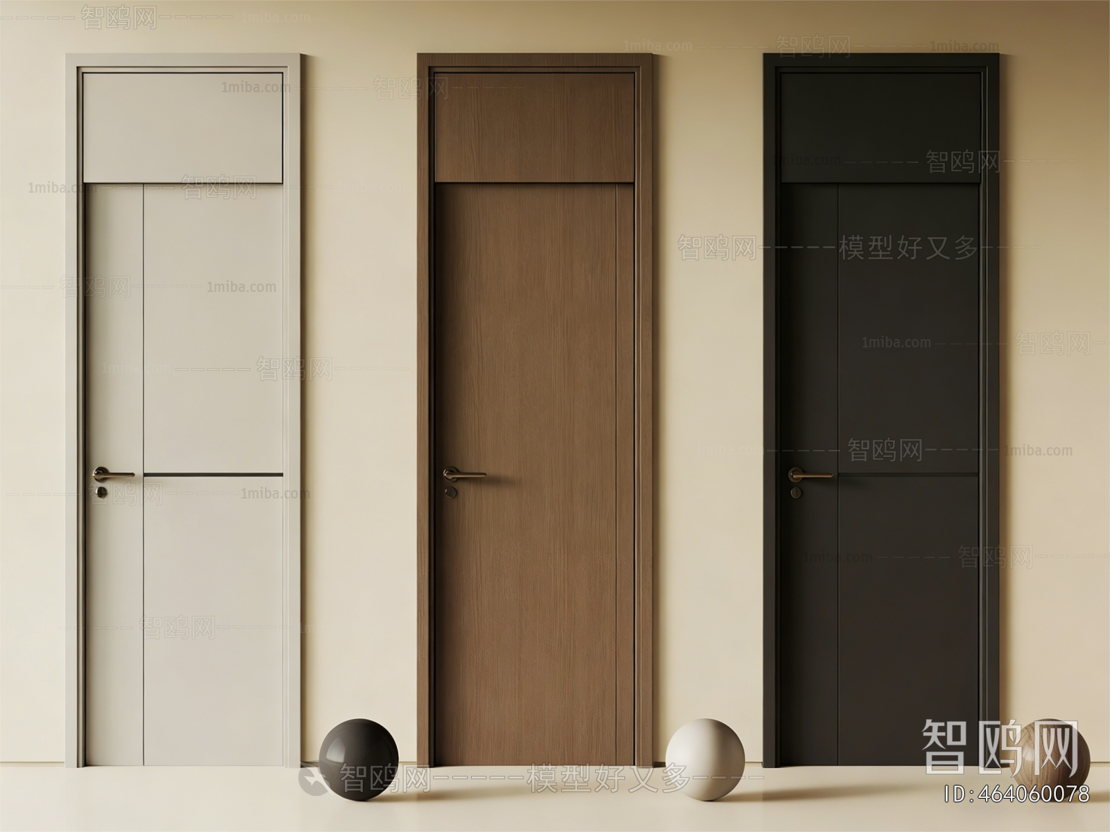 Modern Single Door