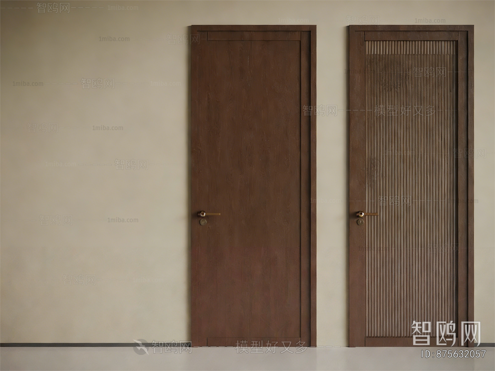 Modern Single Door
