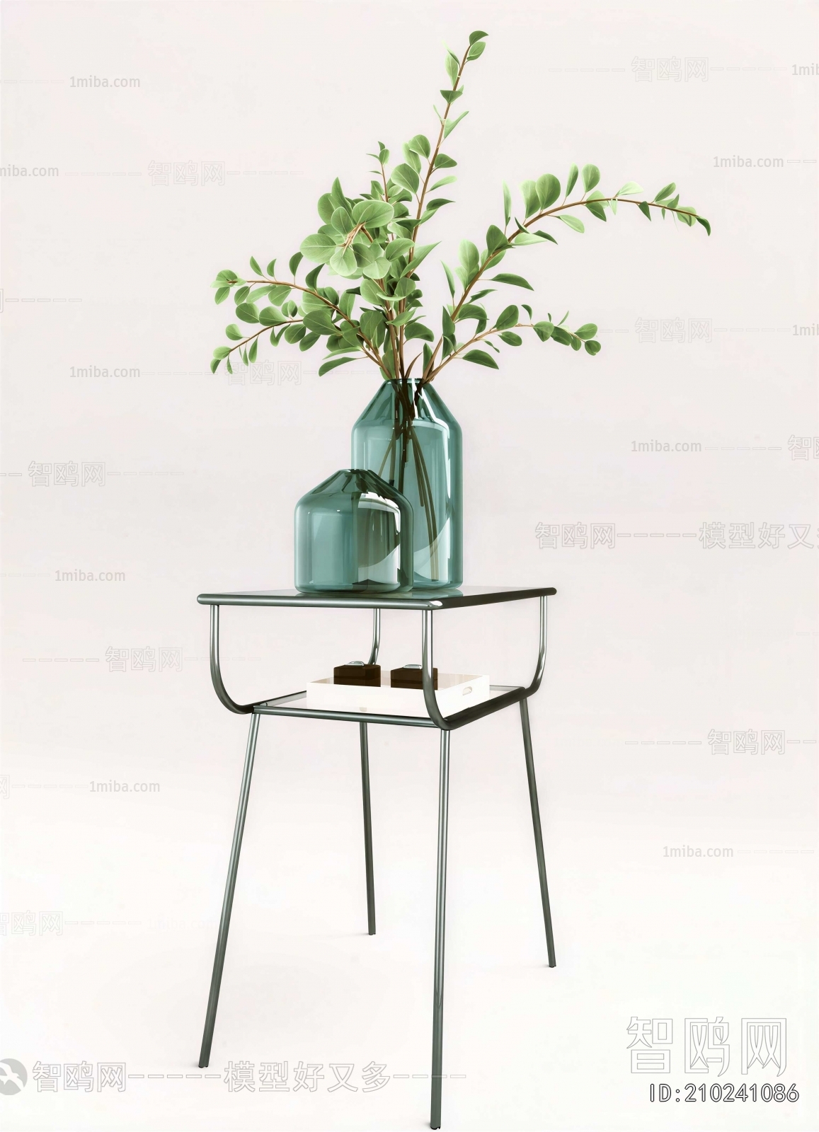 Modern Aquatic Green Plant