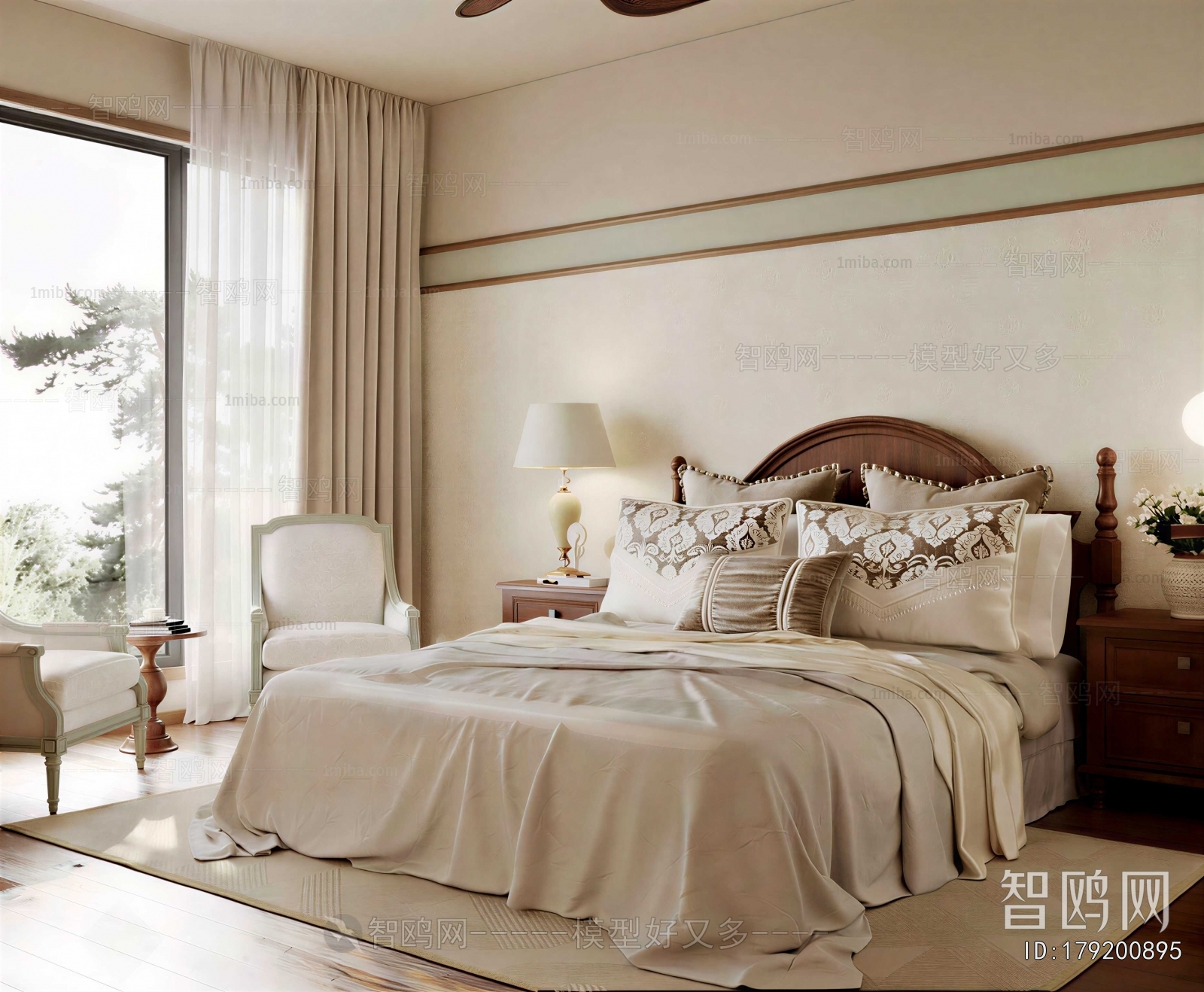 French Style Bedroom