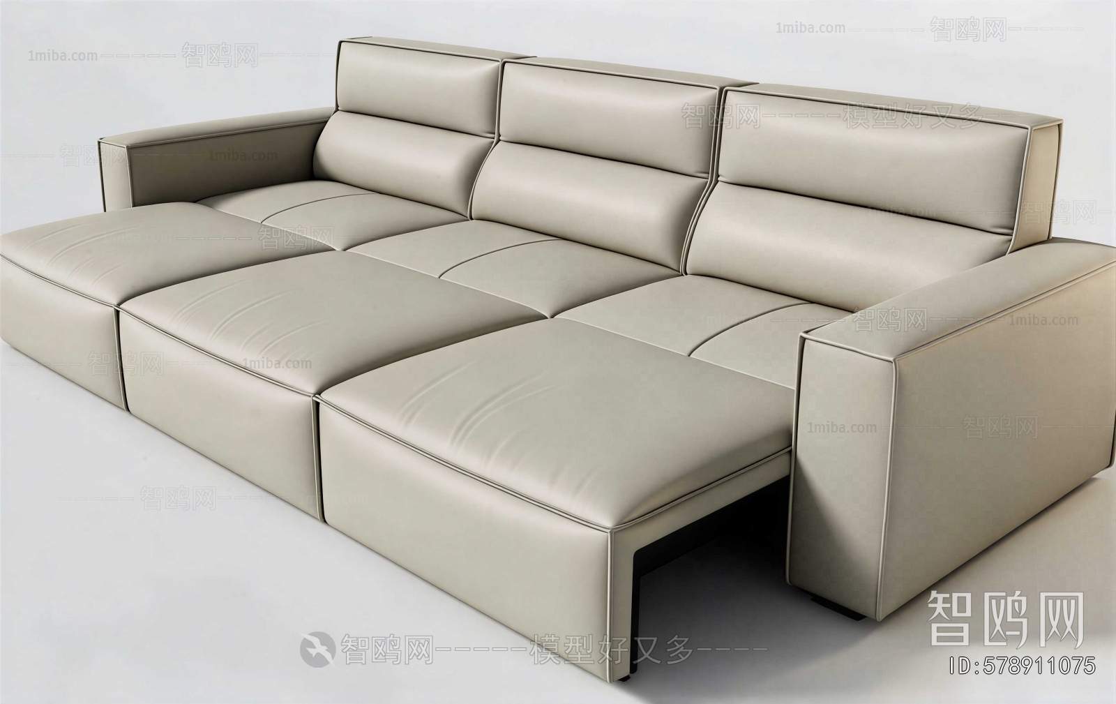 Modern Three-seat Sofa