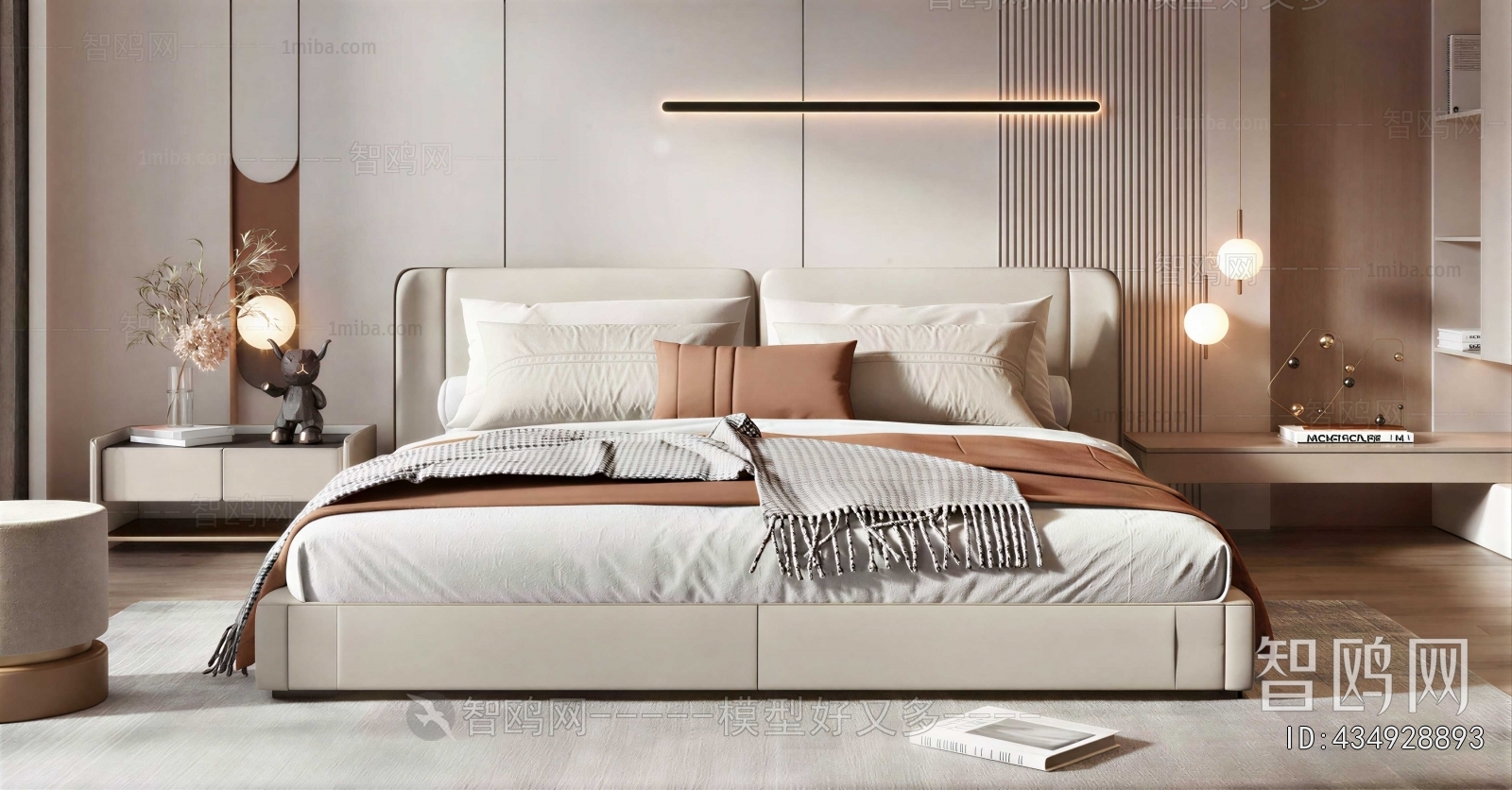 Modern Double Bed