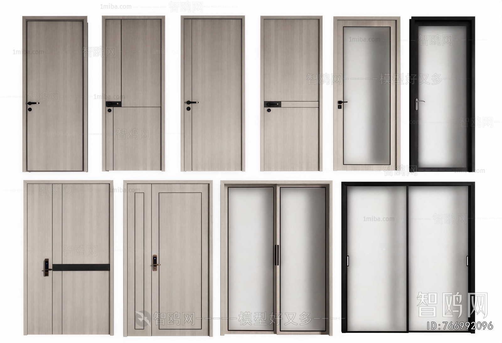 Modern Single Door