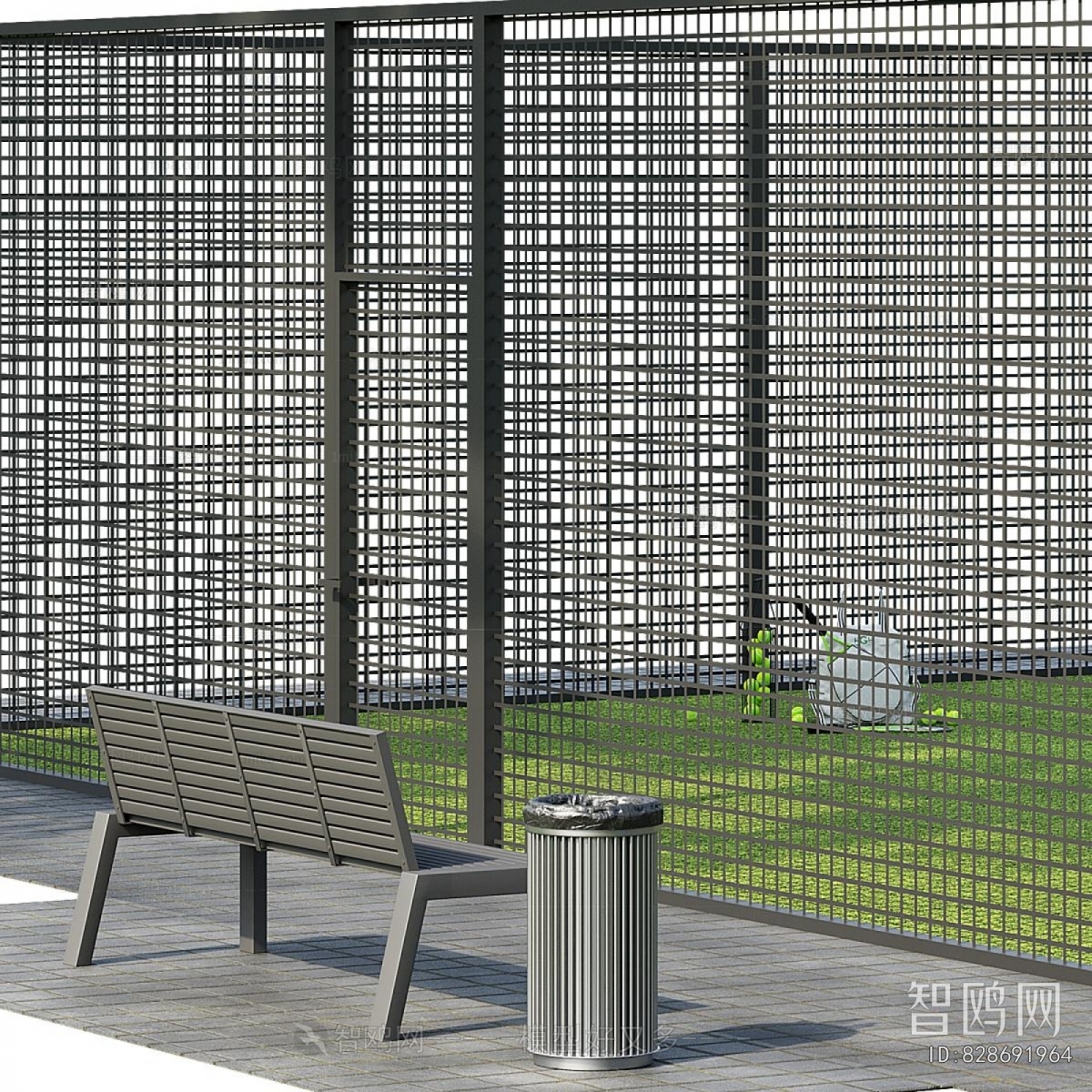 Modern Outdoor Sports Stadium