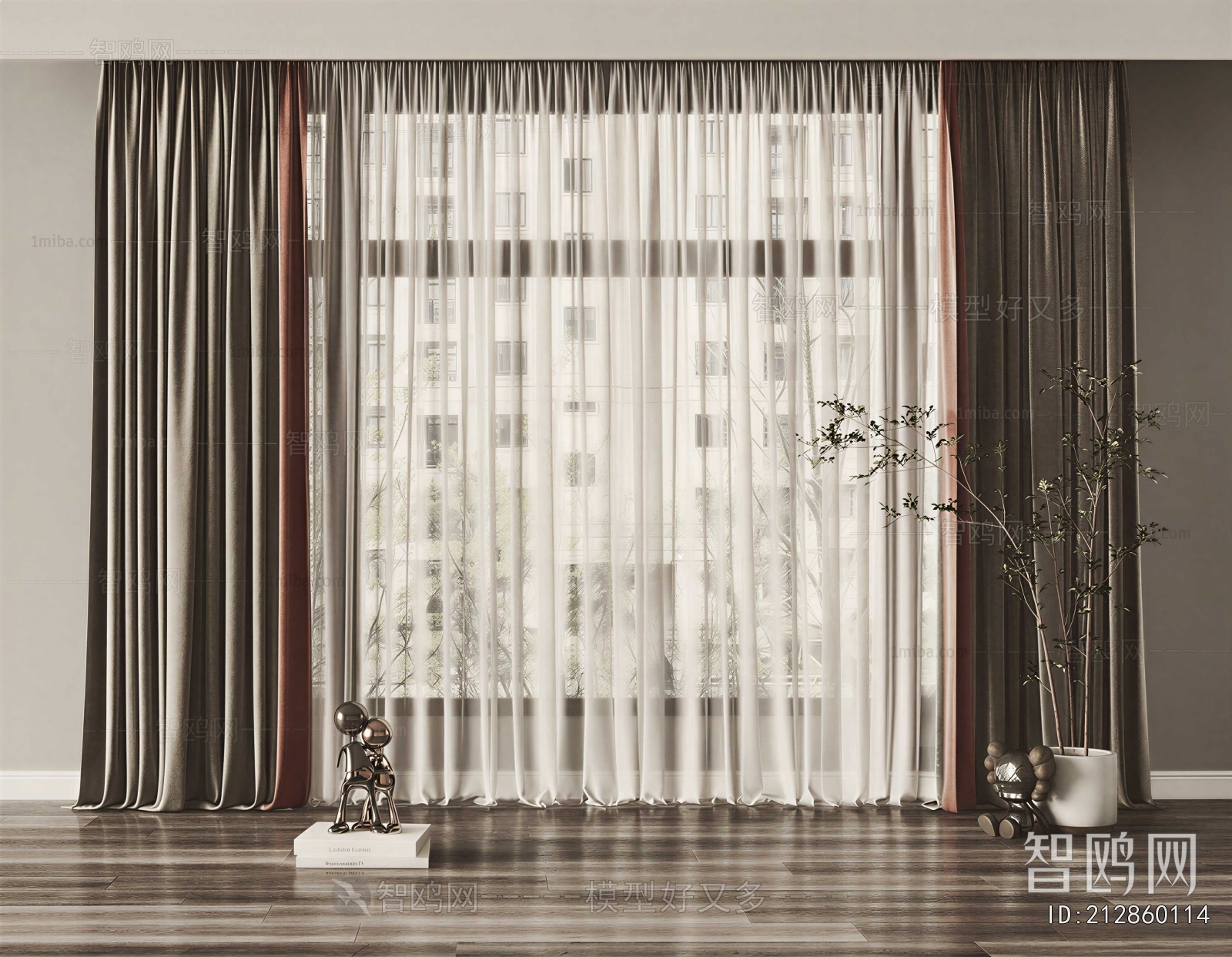 Modern The Curtain