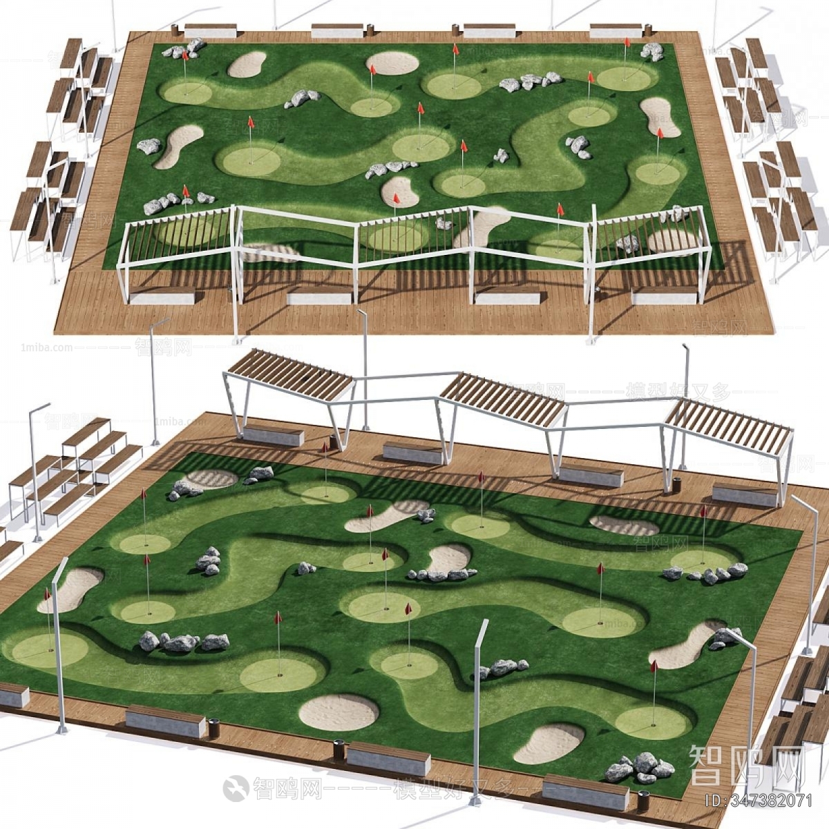 Modern Outdoor Sports Stadium