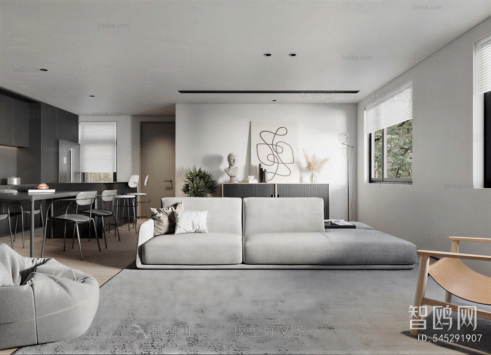 Modern A Living Room