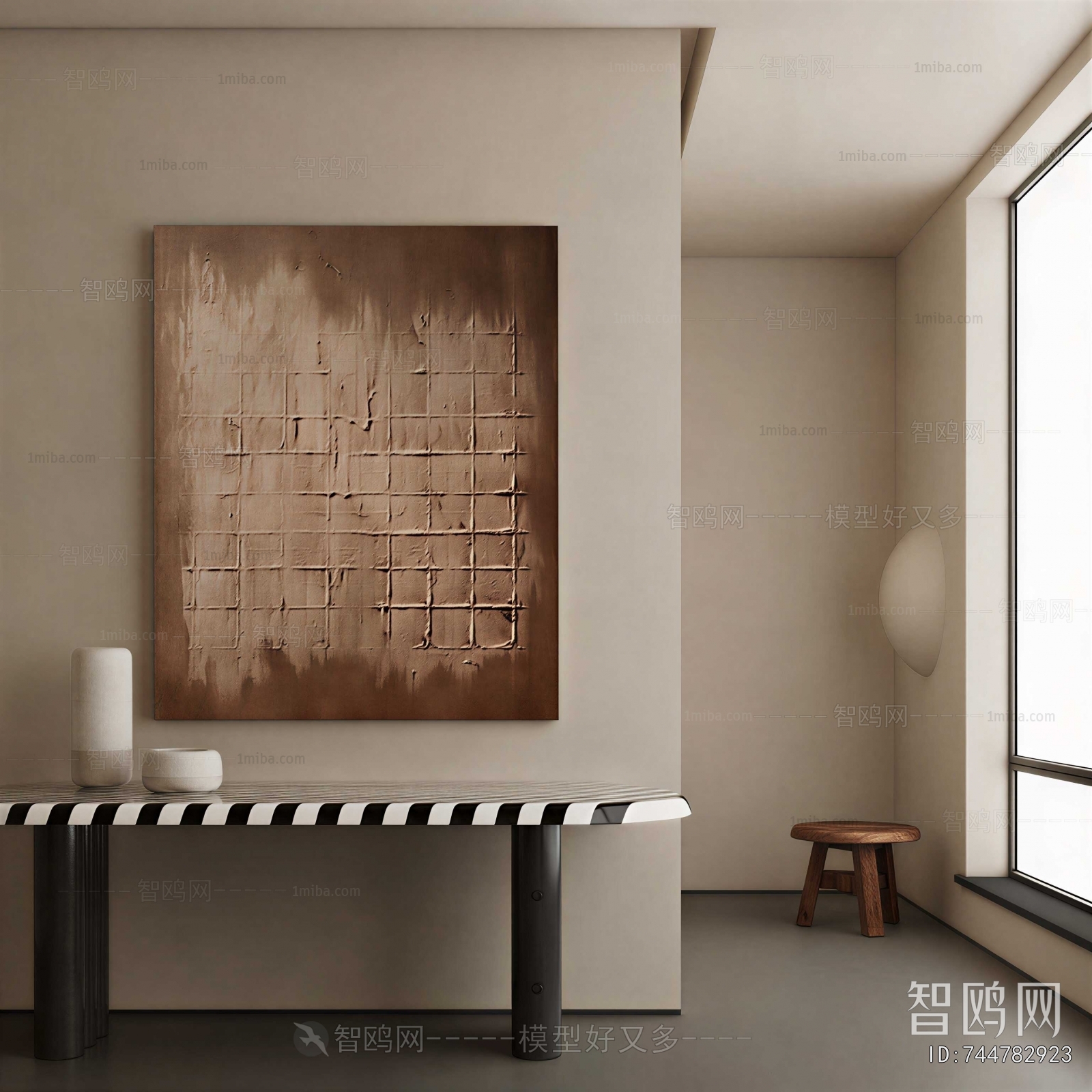 Wabi-sabi Style Console