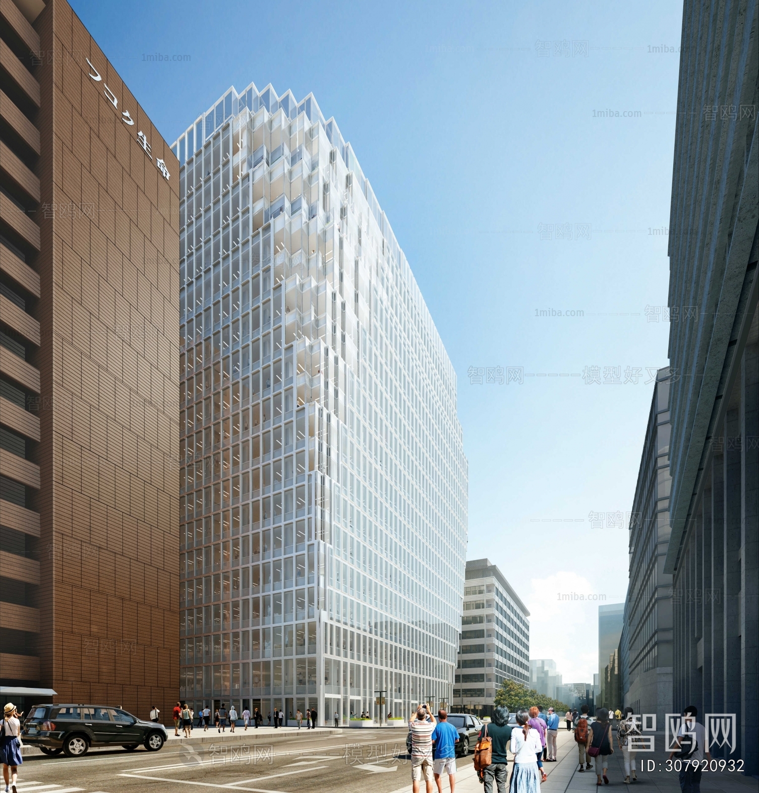 Modern Appearance Of Commercial Building