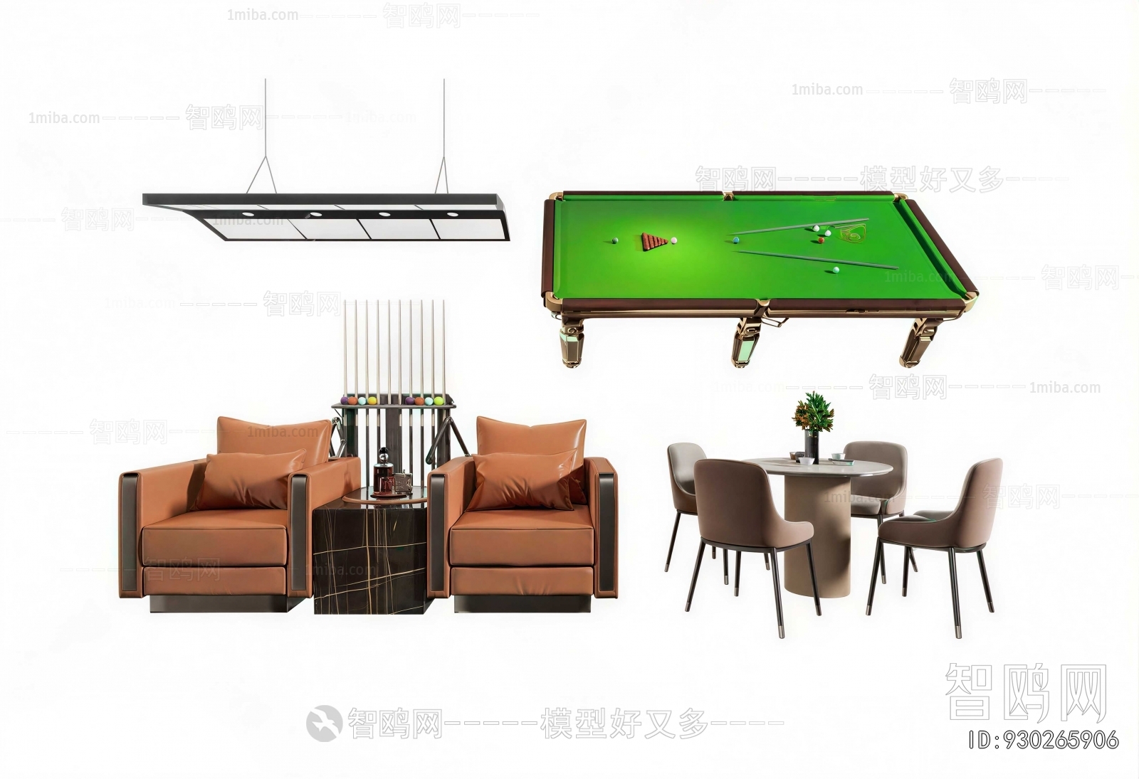 Modern Pool Table