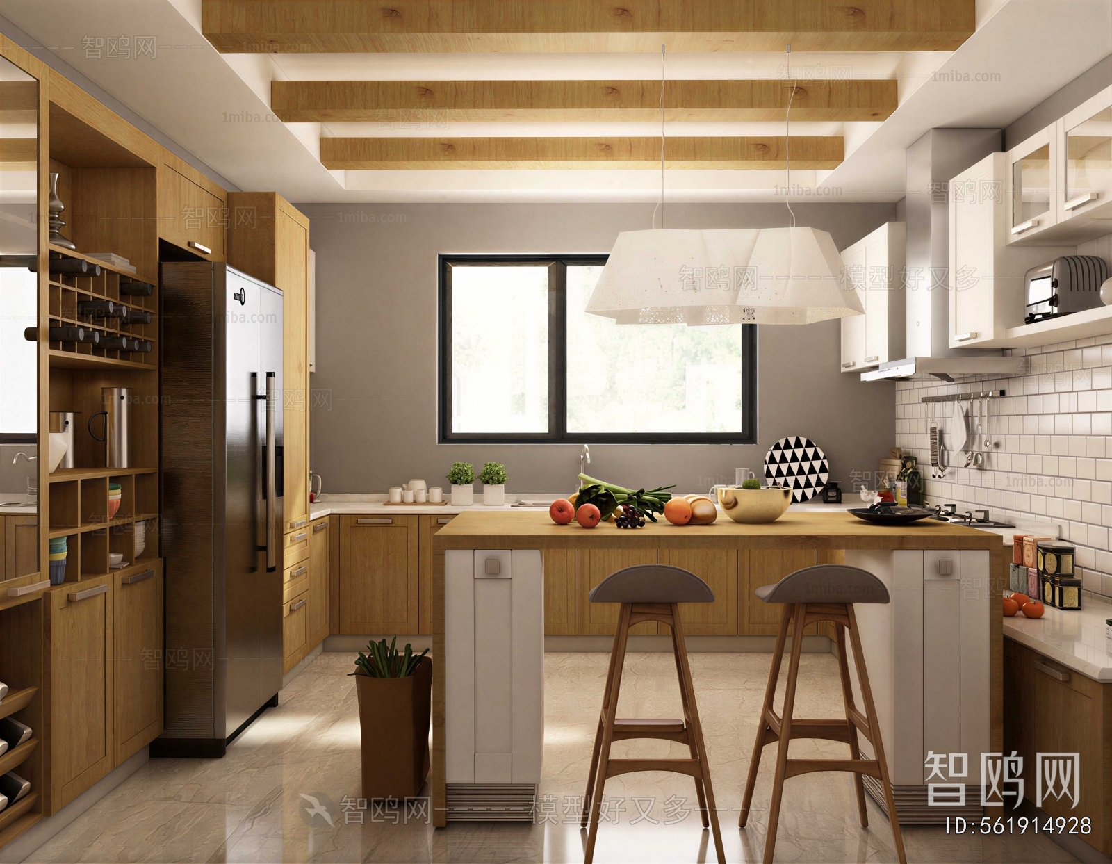 Modern Open Kitchen