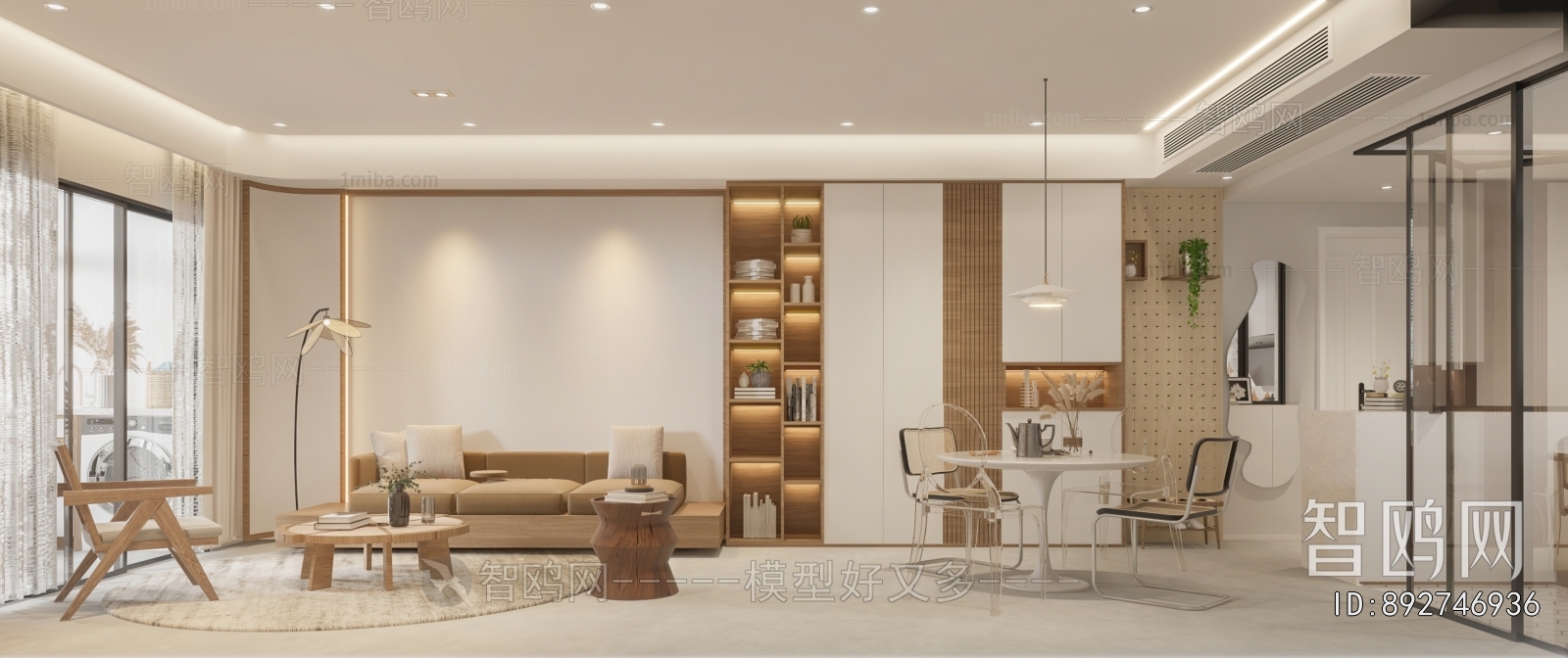 Japanese Style A Living Room