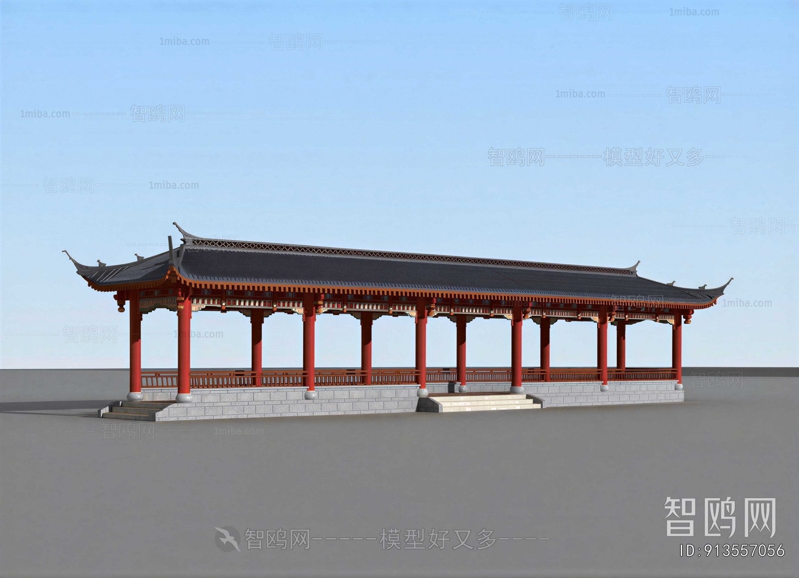 Chinese Style Gallery Frame