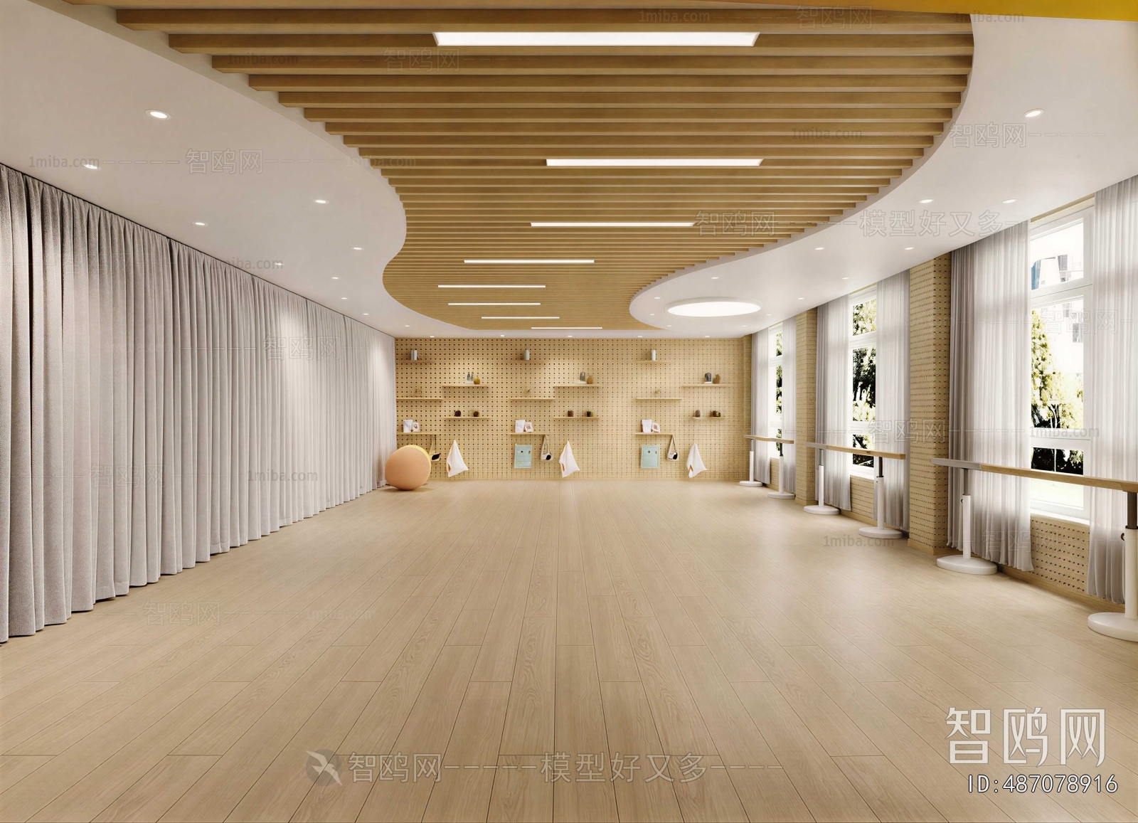 Modern Dance Classroom