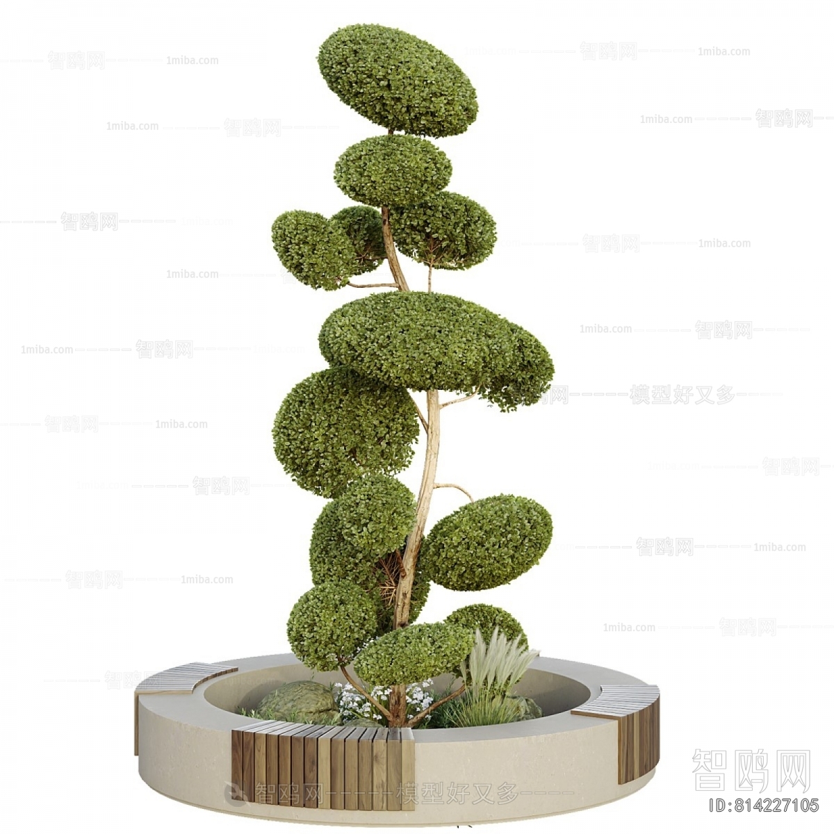 Modern Flower Bed, Flower Bowl, Flower Box
