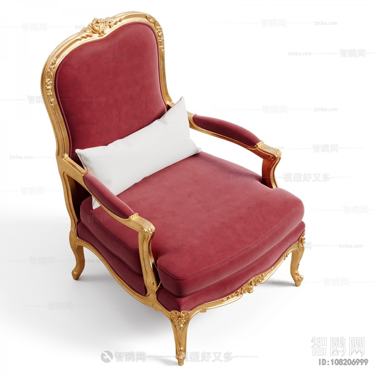 European Style Single Sofa