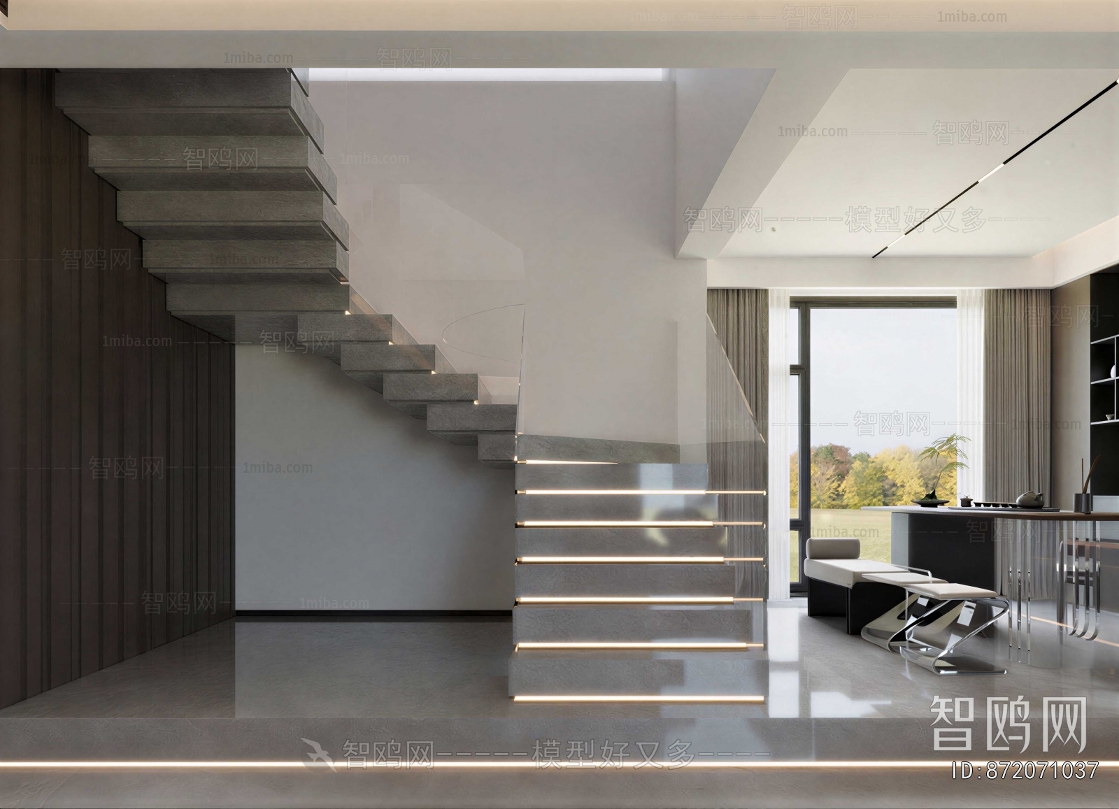 Modern Stairwell