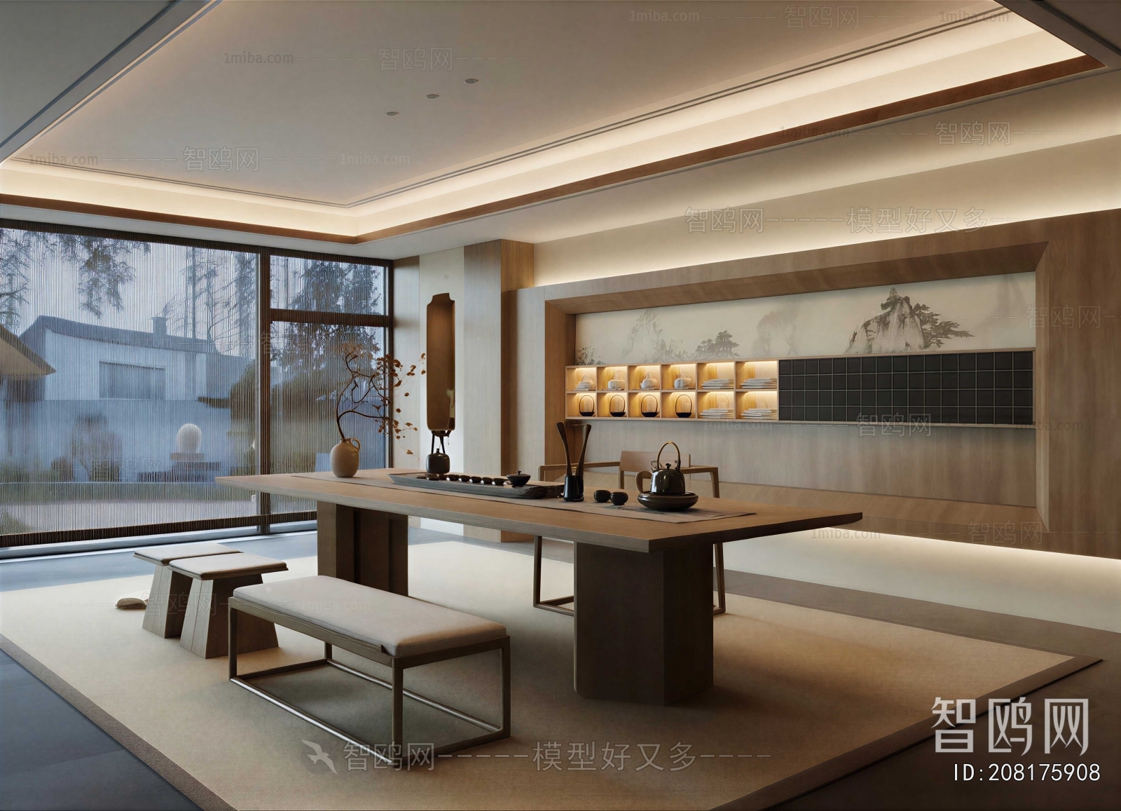 New Chinese Style Tea House