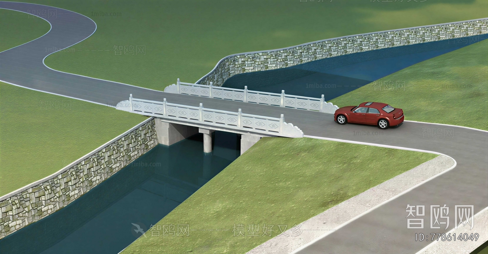 New Chinese Style Bridge