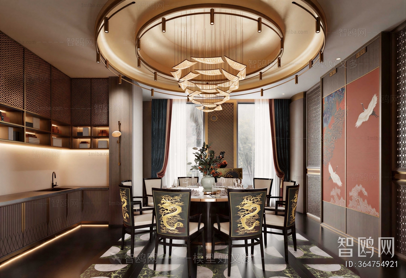 New Chinese Style Restaurant Box