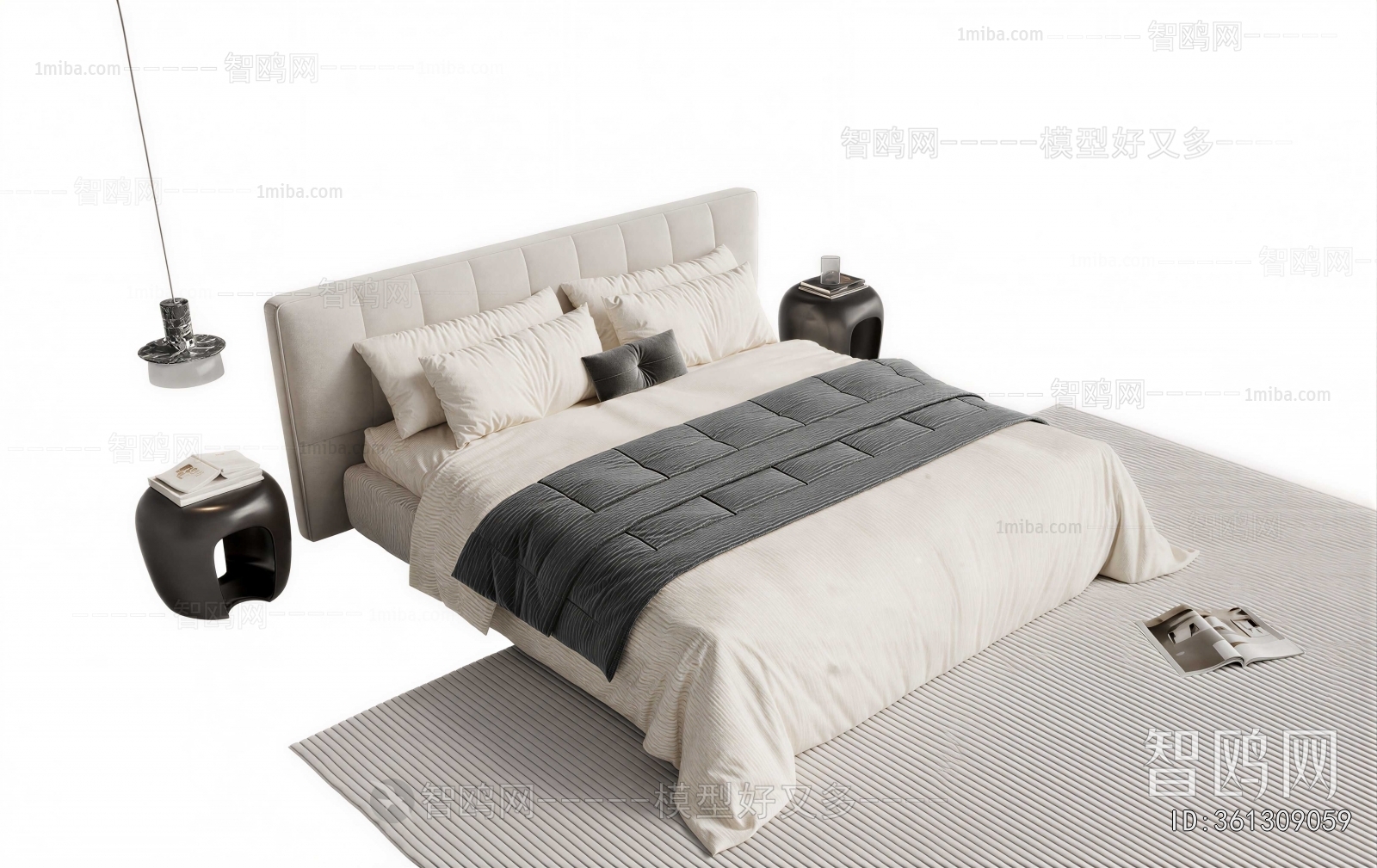 Modern Double Bed