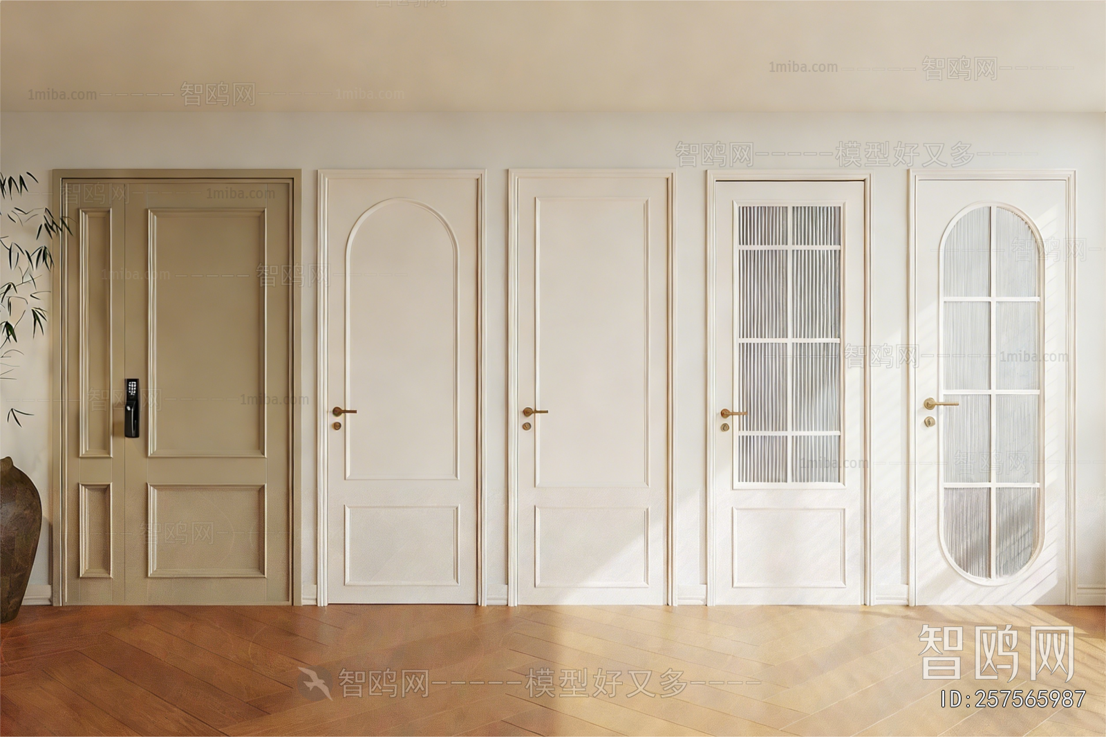 French Style Single Door