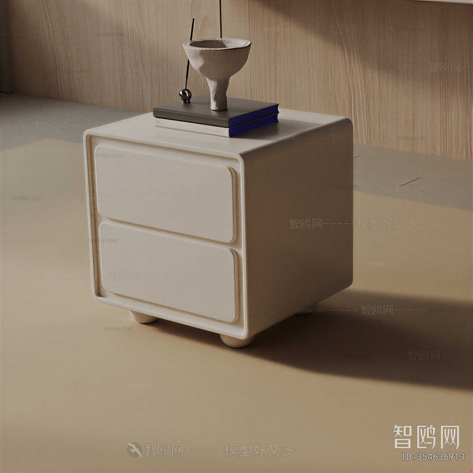 Modern Bedside Cupboard