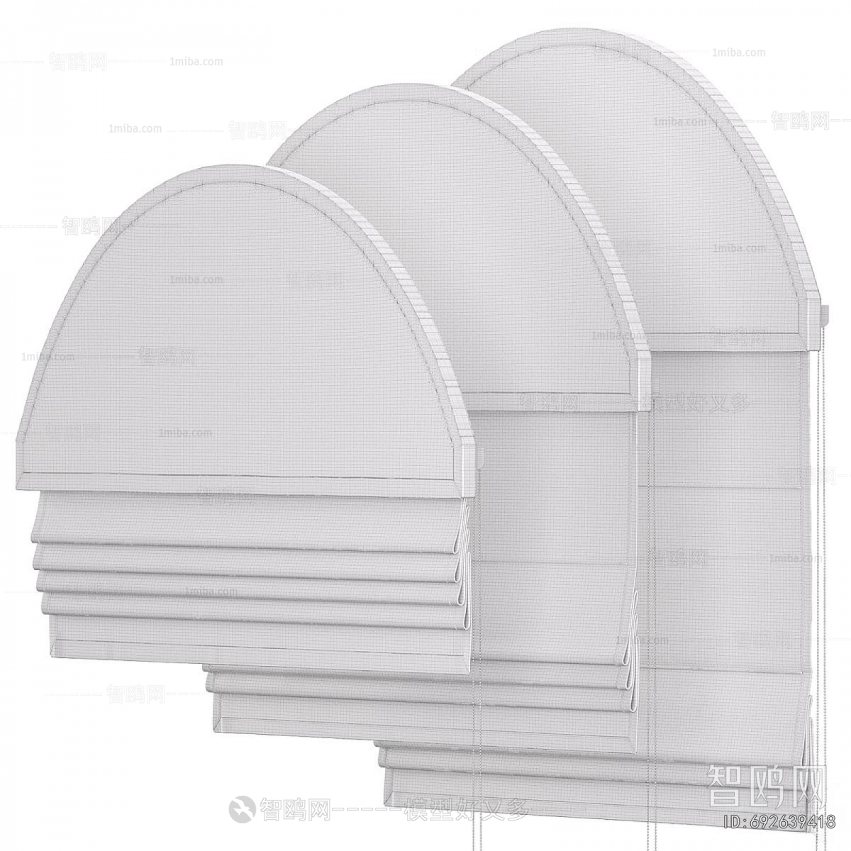 Modern Roman Curtain