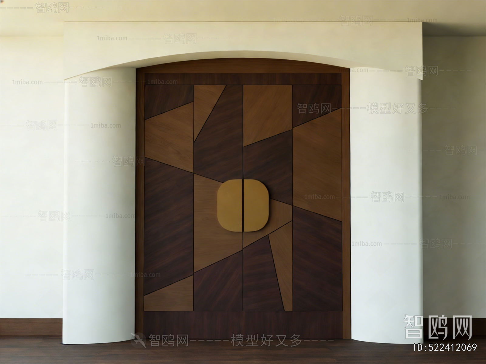 Modern Double Door