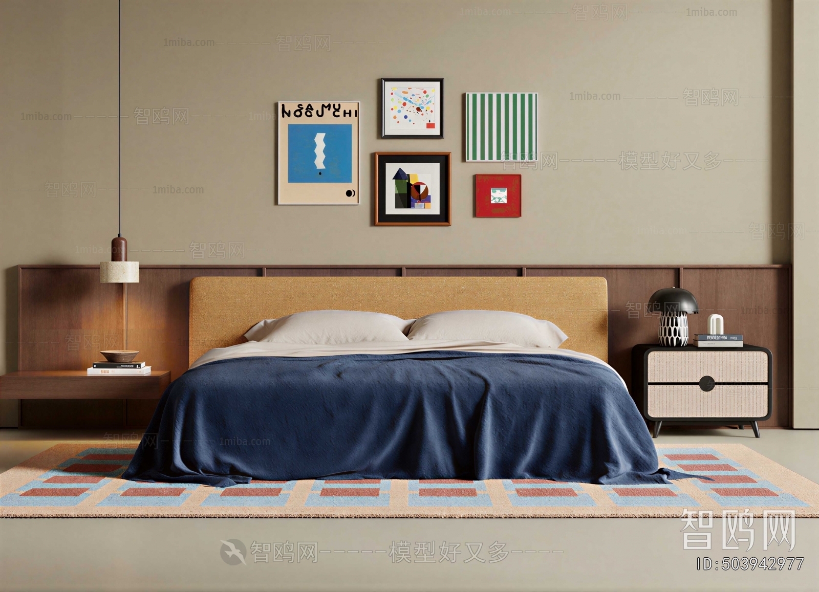 Modern Double Bed