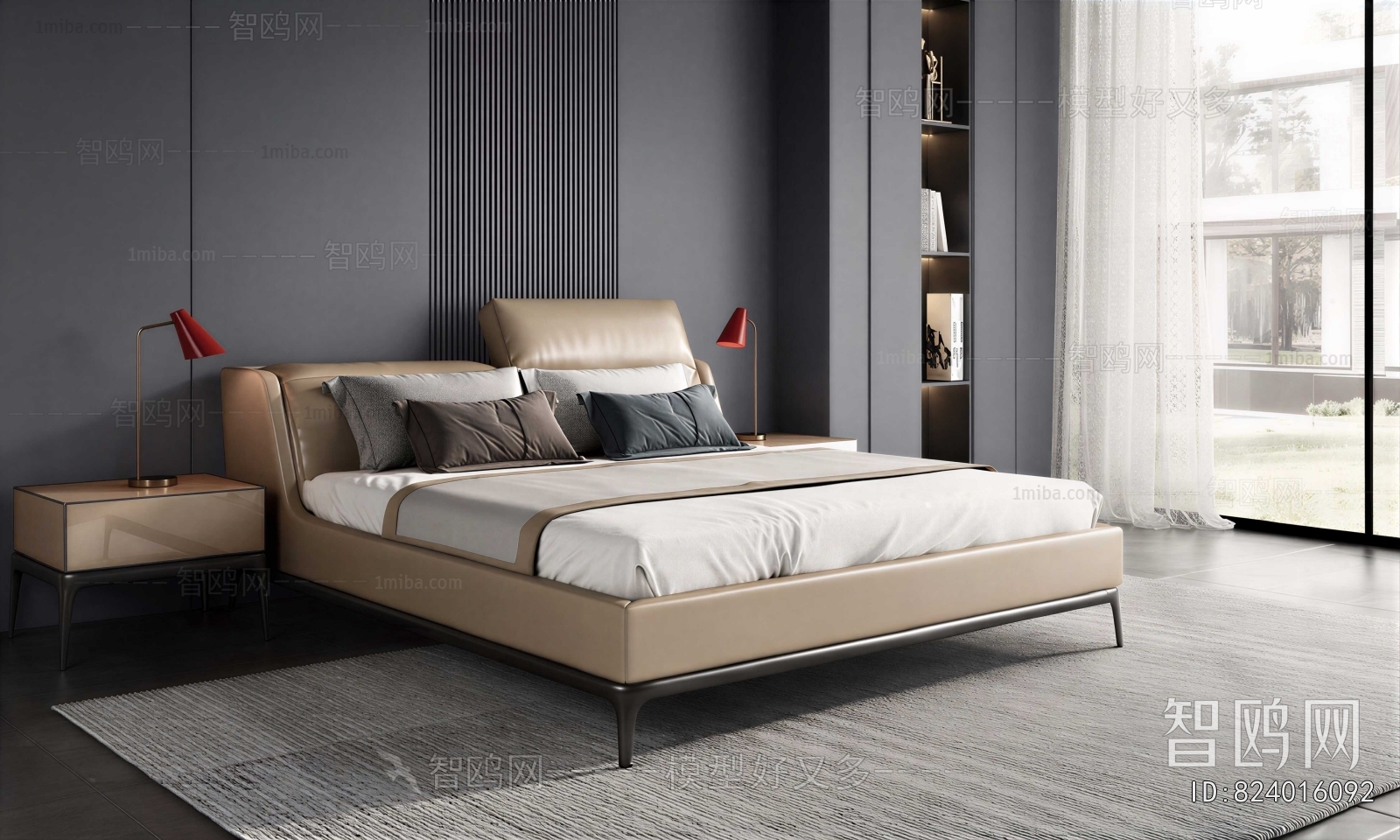 Modern Double Bed