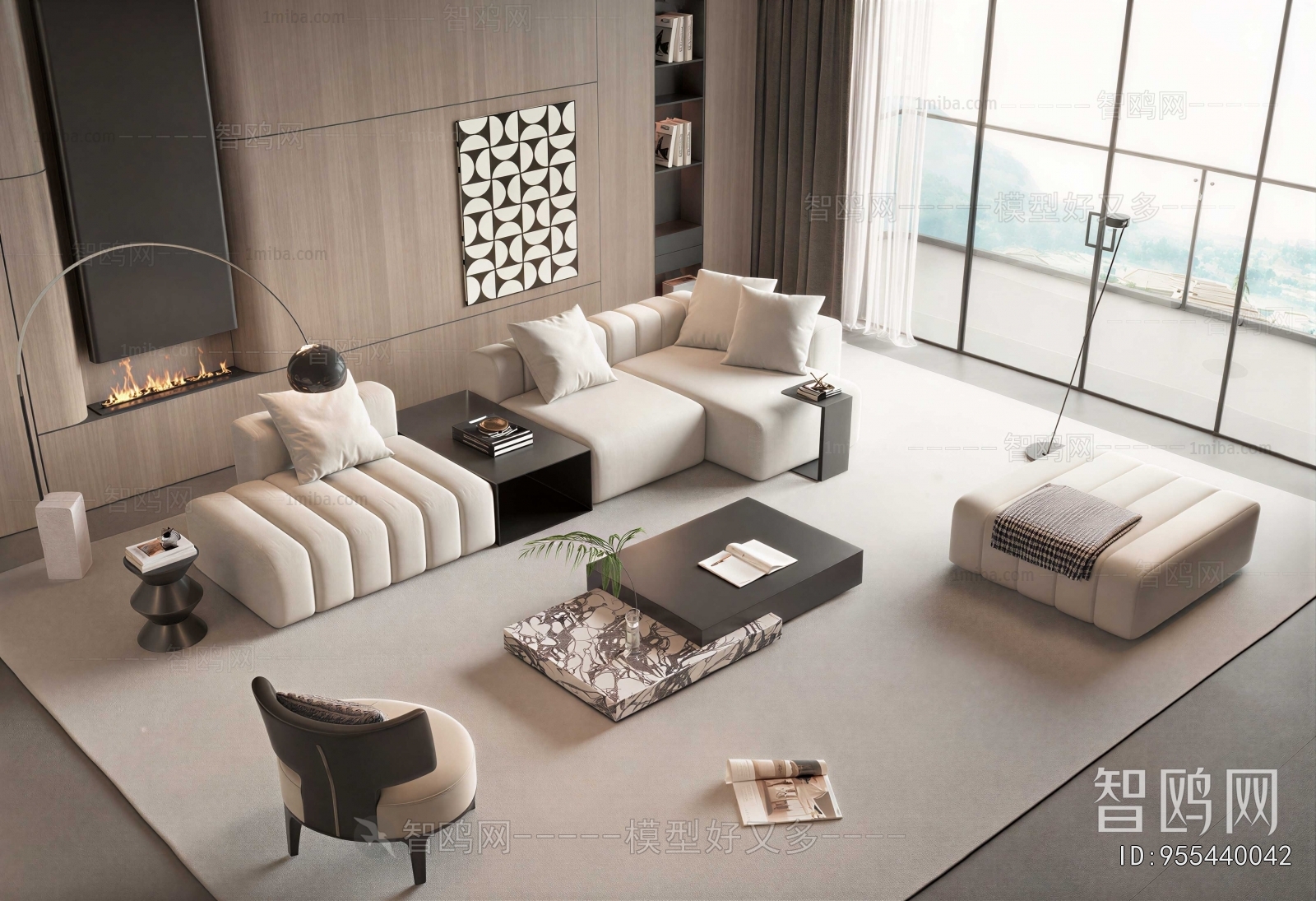 Modern Sofa Combination