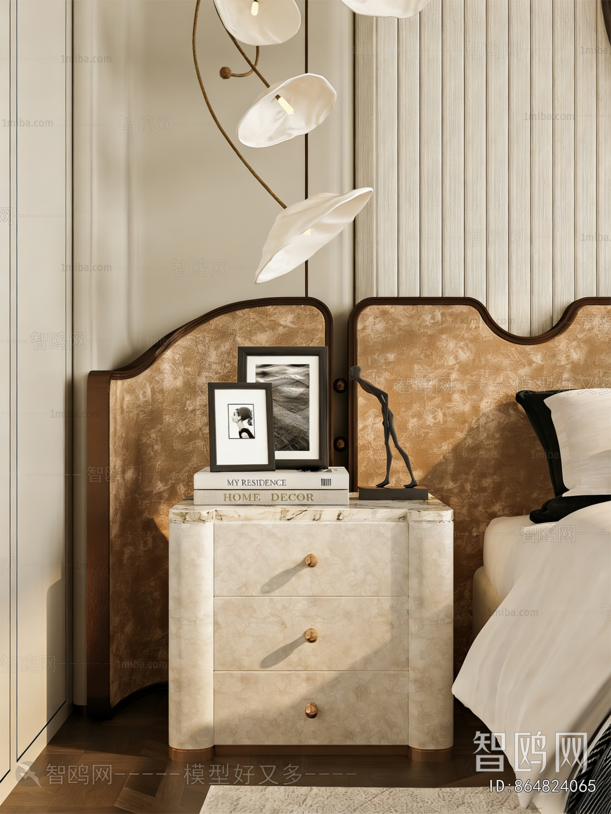 Modern Bedside Cupboard