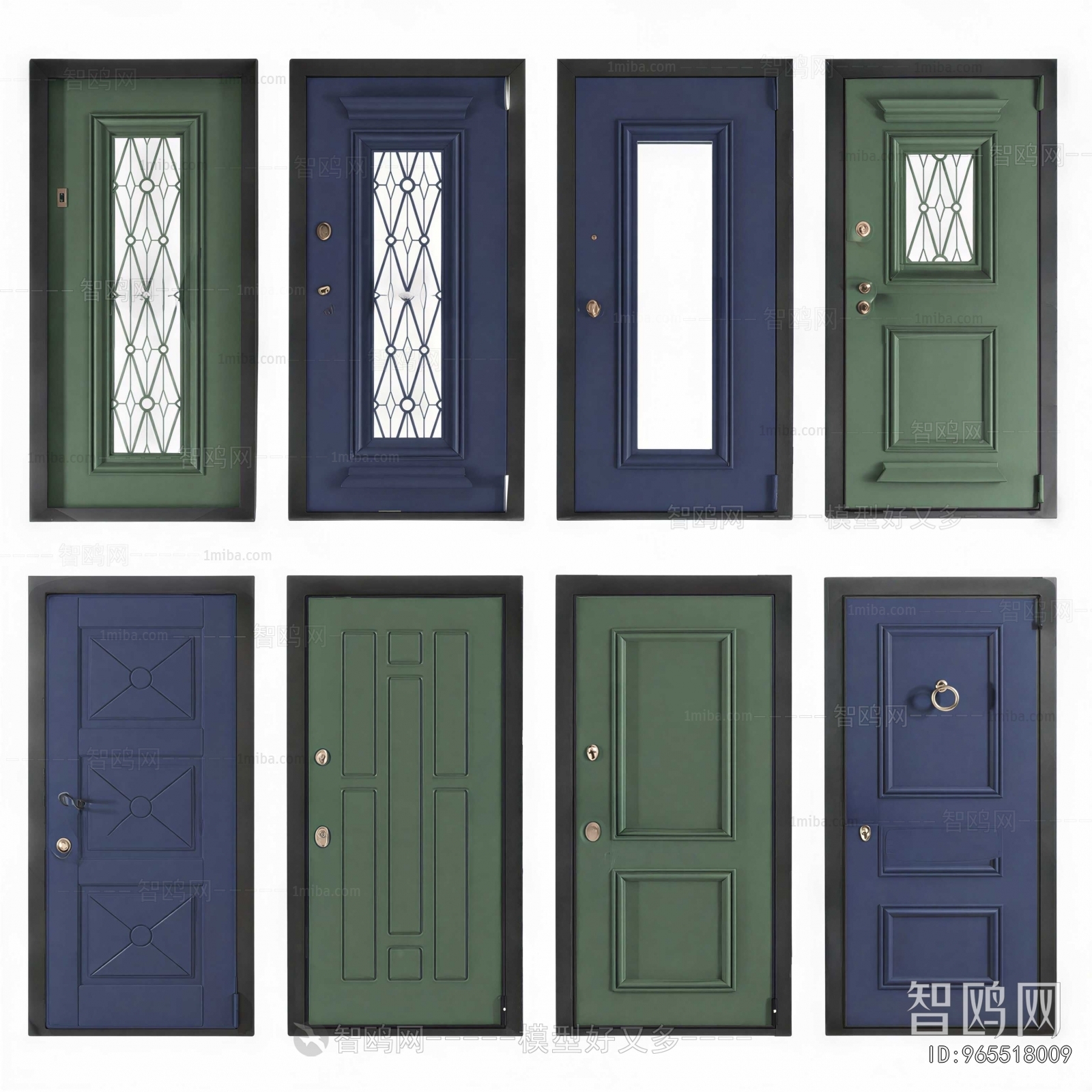 Modern Single Door